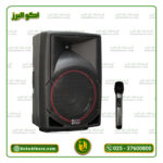 اکوهمراه 12 اینچ فایبر تکنوسوند مدل PTR4 12P (با میکروفن بیسیم) ارسال رایگان