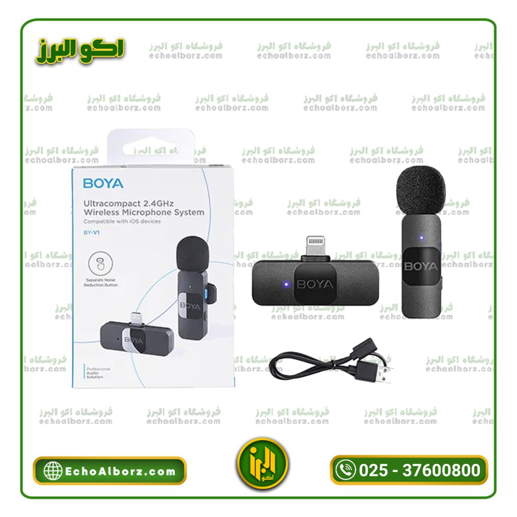 میکروفون بی سیم بویا BY-V1 برای آیفون