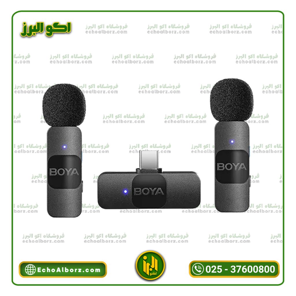 میکروفون یقه ای بی سیم بویا مدل BY-V20