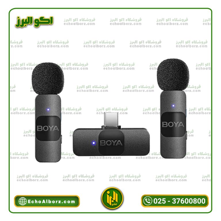 میکروفون یقه ای بی سیم بویا مدل BY-V20