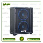 اکو همراه پرتابل 6×2 اینچ دو بلندگو شارژی نوید الکترونیک M624 (بدون میکروفن بیسیم)