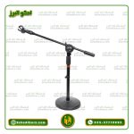 پایه میکروفن کفی چدنی کوتاه SPL مدل SP-K1
