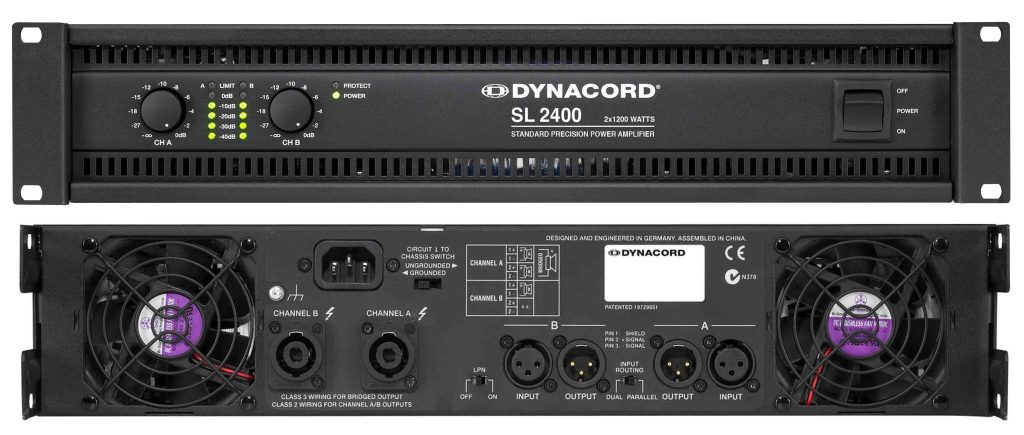 پاور آمپلیفایر دایناکورد SL 2400
