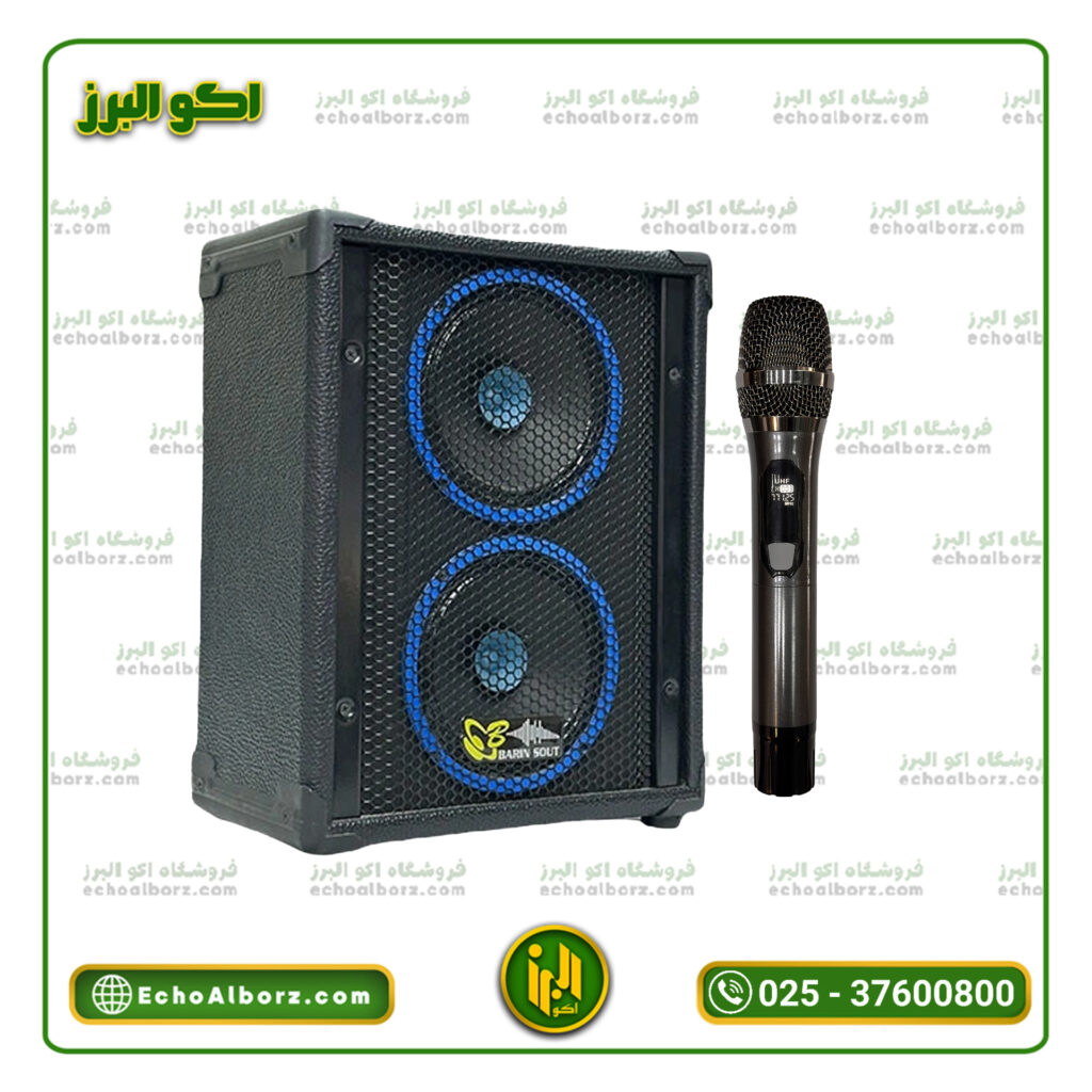اکو همراه دوبل 6 اینچ برین صوت مدل 2660