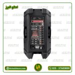 اکو همراه پرتابل 12 اینچ پلاستیکی شارژی نوید الکترونیک M812 (با میکروفن بیسیم) ارسال رایگان - Image 3