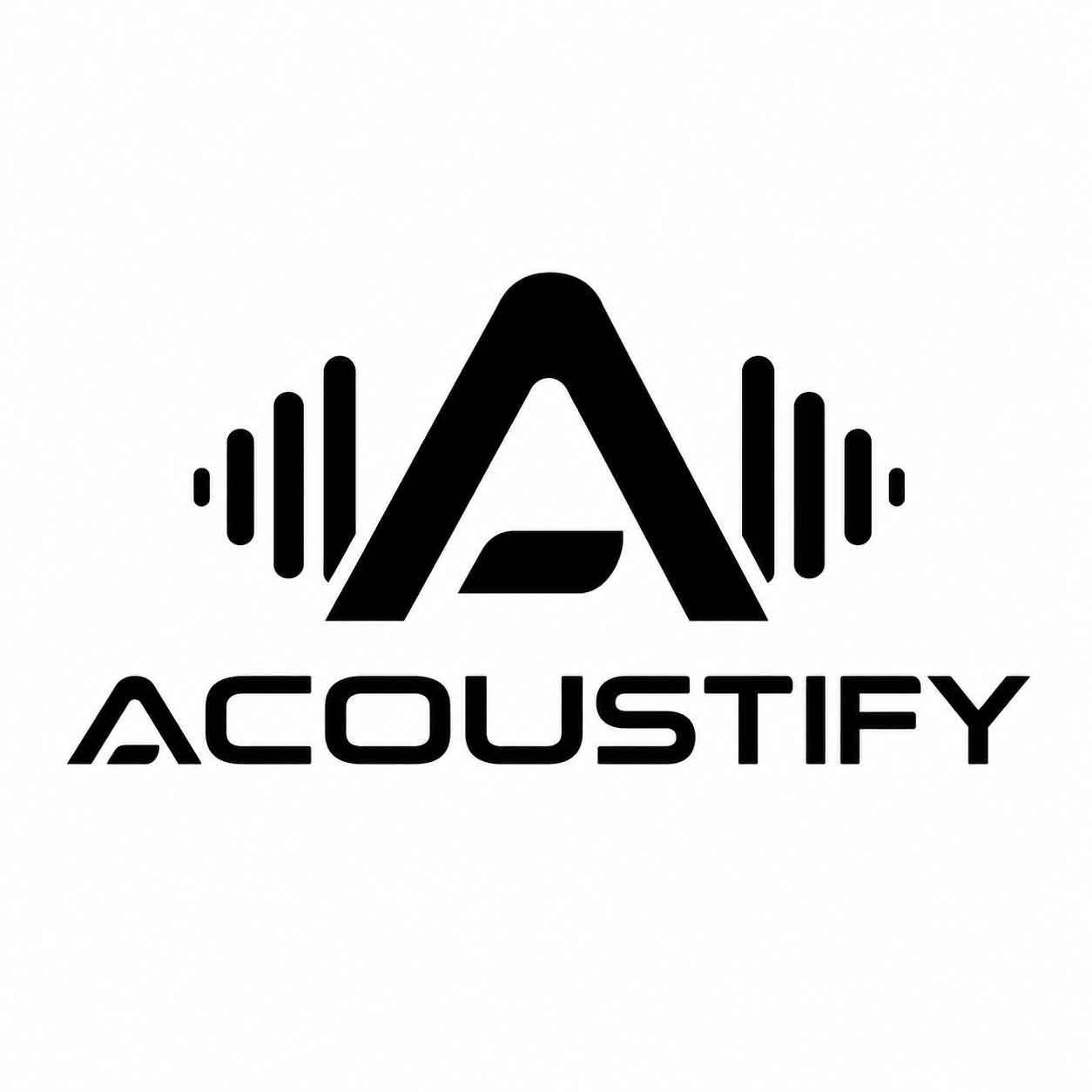 لوگوی رسمی برند ACOUSTIFY