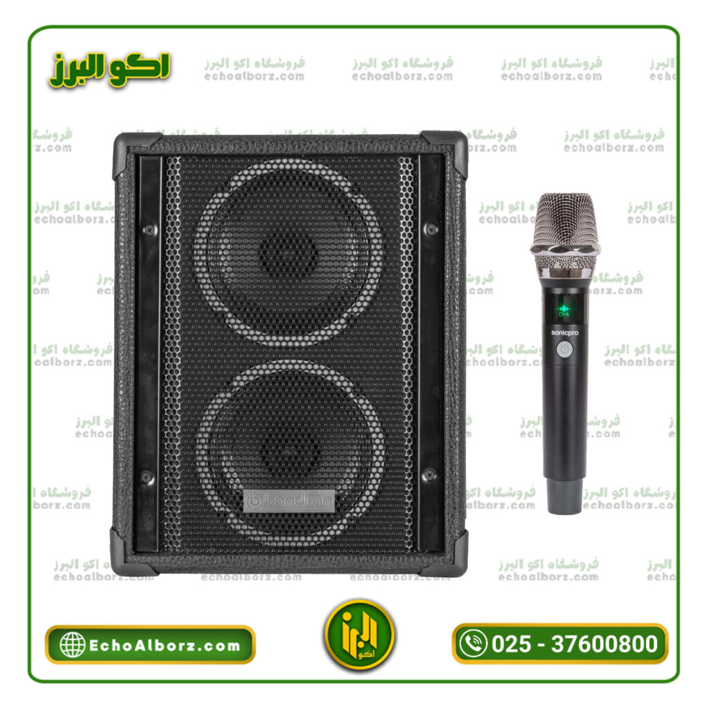 اکو همراه بیسیم 2660 باند ایران Bandiran | (با میکروفن بیسیم)
