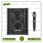 اکو همراه بیسیم 2660 باند ایران Bandiran | (با میکروفن بیسیم)