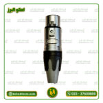 فیش مادگی XLR (کنون) J.T.R | کانکتور سه پین با نوار رنگی قابل تعویض - Image 2
